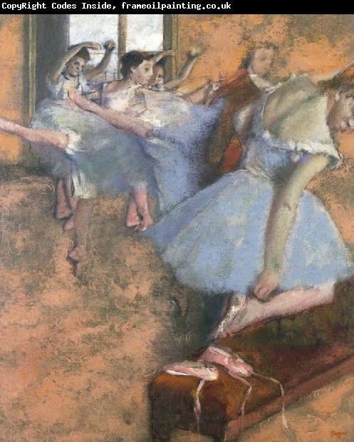 Edgar Degas Ballet class